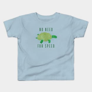 turtle no need for speed Kids T-Shirt